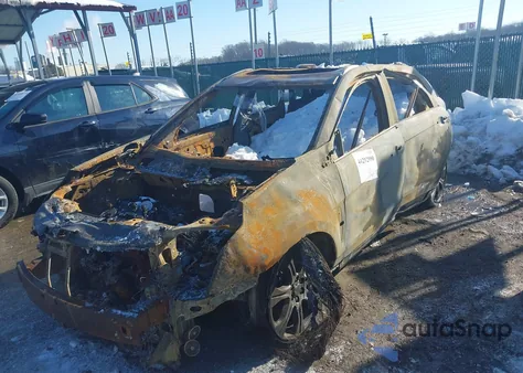 2010 Cadillac Srx Performance Collection z USA, uszkodzony, nr VIN 3GYFNBEY6AS504191